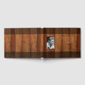 Rustic Wooden Lijst Memorial Guest Book 1 Gastenboek (Volledig)