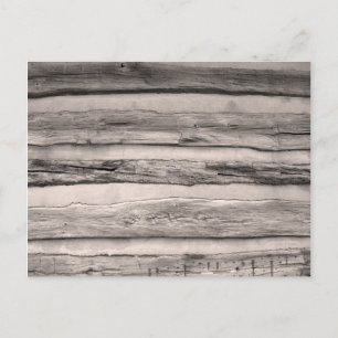 Rustic Wooden Planks Briefkaart