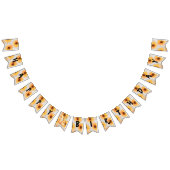 Rustic Wooden Textured Herfst Birthday Bunting Vlaggetjes (Alle)