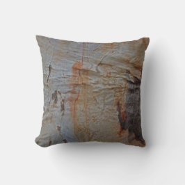 Rustic Woodgrain Bark Foto Brown Natuur Kussen