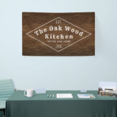 Rustic Woodgrain Spandoek (Beurs)