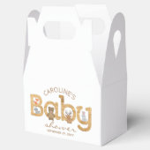 Rustic Woodland Animals Baby shower Bedankdoosjes (Geopend)