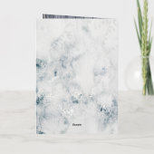 Rustic Woodland Animals Waterverf kerstfoto Kaart (Achterkant)