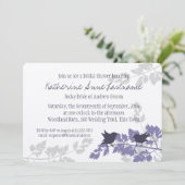 Rustic Woodland Birds Vrijgezellenfeest Kaart (Staand voorkant)