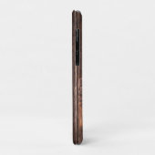 Rustic Woodland Buck Wood Pattern Case-Mate iPhone Case (Achterkant/links)