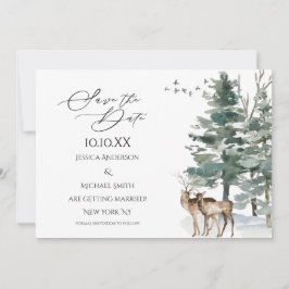 Rustic Woodland Country - Red de datum Kaart