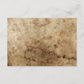 Rustic Woodland Deer Direction Informatiekaartje (Achterkant)