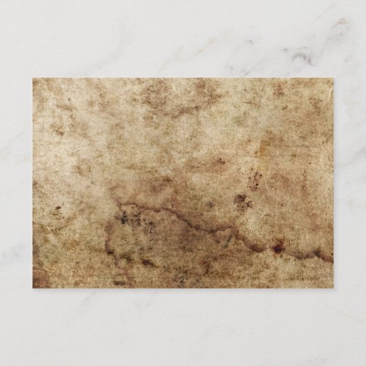 Rustic Woodland Deer Direction Informatiekaartje (Achterkant)