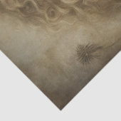 Rustic Woodland Fairy with Dandelions Fantasy Art Tissuepapier (Detail)