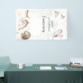 Rustic Woodland Forest Animals 1st Birthday Spandoek (Beurs)