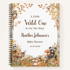 Rustic Woodland Forest Baby shower - Boek