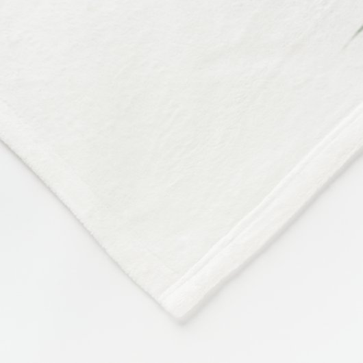 Rustic Woodland Forest Cute Sleeping Fox Fleece Deken (Hoek)