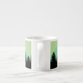 Rustic Woodland Forest & Mountains Adventure Espresso Kop (Achterkant)