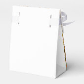 Rustic Woodland Forest Neutral Baby shower Bedankdoosjes (Achterkant)