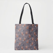 Rustic Woodland Fox Canvas tas - Schattigee Natuur (Voorkant)