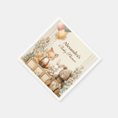 Rustic Woodland Friends Servet (Hoek)