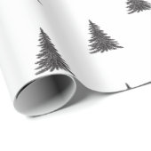 Rustic Woodland - kerstboompapier met cadeautjes Cadeaupapier (Rol Hoek)