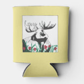 Rustic Woodland Moose Blikjeskoeler (Voorkant)