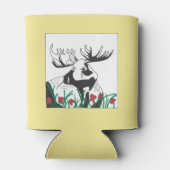 Rustic Woodland Moose Blikjeskoeler (Achterkant)
