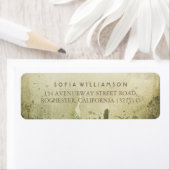 Rustic Woodland Retouradreslabels Etiket (Insitu)