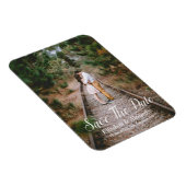 Rustic Woodland sparen de datum Magneet (Rechterzijde)