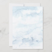 Rustic Woodland, String Lights, Waterverf Kaart (Achterkant)