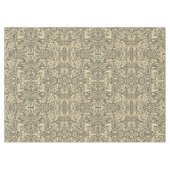 Rustic Woodland Tan & Gray Forest Animal Pattern Tafelkleed (Voorkant (Horizontaal))