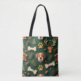 Rustic Woodland Tote Bag – Lodge‑Geïnspireerd voor