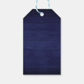 Rustic Woodland Whimsical Mushrooms Christmas Cadeaulabel (Achterkant)