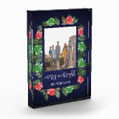 Rustic Woodland Whimsical Mushrooms Christmas Fotoblokken (Links)