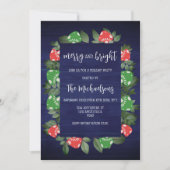 Rustic Woodland Whimsical Mushrooms Christmas Kaart (Voorkant)