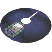 Rustic Woodland Whimsical Mushrooms Christmas Kerstboom Rok (Gekanteld)