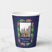 Rustic Woodland Whimsical Mushrooms Christmas Papieren Bekers (Voorkant)