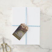 Rustic Woods Betoverd Bos & Lichten Cadeaulabel (Met Touw)