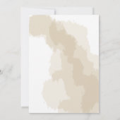 Rustic Woodsy laat ons kamperen Kaart (Achterkant)