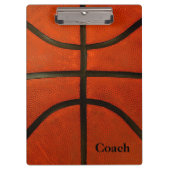 Rustic Worn Basketball Klembord (Voorkant)