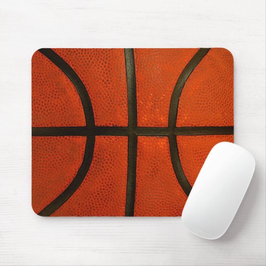 Rustic Worn Basketball Muismat (Met muis)