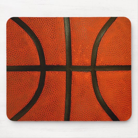 Rustic Worn Basketball Muismat (Voorkant)