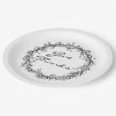 Rustic Wreath Geef Bedankt Thanksgiving Bord (Gekanteld)