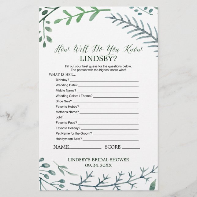 Rustic Wreath... hoe goed ken je het spel? (Voorkant)