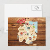 Rustic Wylie Texas Briefkaart (Voorkant / Achterkant)