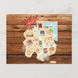 Rustic Wylie Texas Briefkaart
