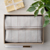 Rustic Yellow Floral Farmhouse Leaf Greenery Wood Tissuepapier (Geschenk)