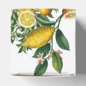 Rustic Yellow Lemon & Foliage Greenery Wedding Bedankdoosjes (Bovenkant)