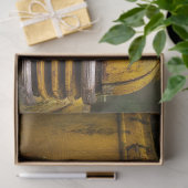 Rustic Yellow Rose Truck Decoupage Tissuepapier (Geschenk)