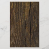 Rustic Yellow Sunflower en Barn Wood Wedding (Achterkant)