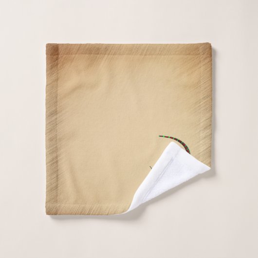 Rustic Yin Yang Lizards Bad Handdoek (Wasdoekje)