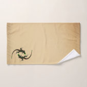 Rustic Yin Yang Lizards Bad Handdoek (Handdoek)