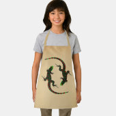 Rustic Yin Yang Lizards Schort (Insitu)