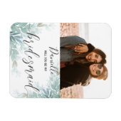 Rustic zal je mijn bruidsmeisje zijn magneet (Horizontaal)